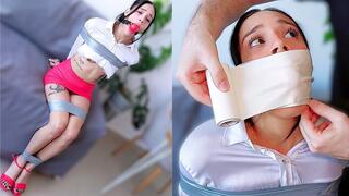 Hiring a GAG Service?! Secretary Katha's Deal Gets SEALED as Tight as Her MOUTH!