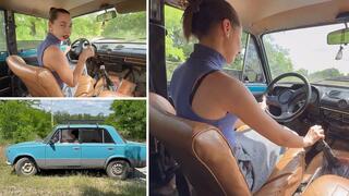 Naughty teacher Nastya teases her student POV