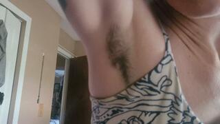 Stroking Hairy Armpits