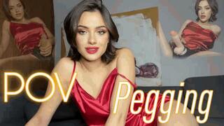 Time to fuck your pathetic ass with my strap-on cock POV - [FHD MOV] | Lady Perse