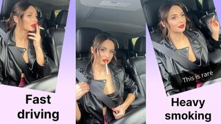 Fast driving and heavy smoking