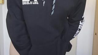 Playing with my pussy + pee in diapers!