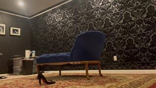 Vintage Stockings getting put on