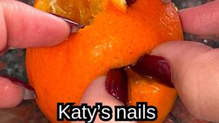 My nails tease you… can you resist the sound and the touch?