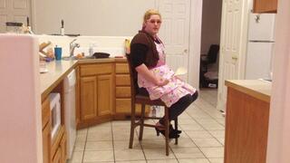 Spanked by step mom with a spoon part one