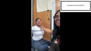 Caribean_feet11 tied up and tickled repeatedly