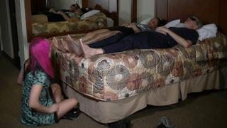 Vicky licks their feet (HD)