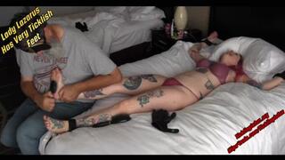 Lady Lazarus Has Very Ticklish Feet MP4