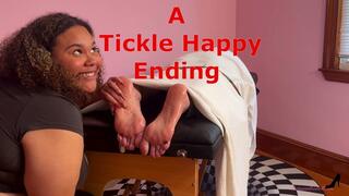 A Tickle Happy Ending - Leelah Gives Antickl Tickle Revenge With Foot Tickling