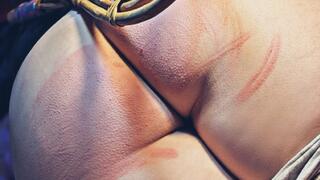 Parker's It's Been a While Spanking