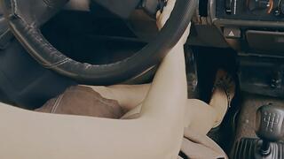 Flip flop on the pedals