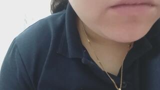 Eating snacks at work