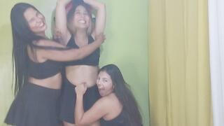 Video 2: Tickling Armpits and Navel with Emily