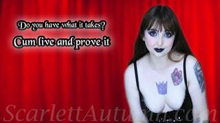 Cum live and prove yourself - MP4 HD 1080p