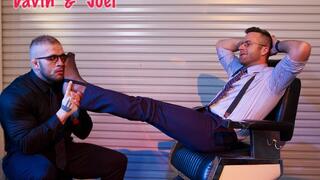 Joel Someone's Sock Fetish Domination with Sheer Socks and Davin Strong– Feel the Sweaty Foot Licking and Sniffing Ecstasy Unfold