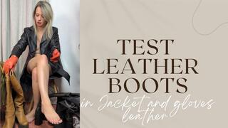 leather boots test