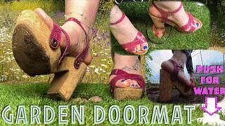 CC - The human garden doormat, heels sandals