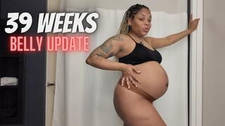 39 Weeks Final Belly Update