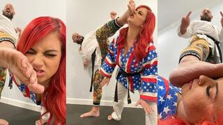 Macho King's Karate Feet