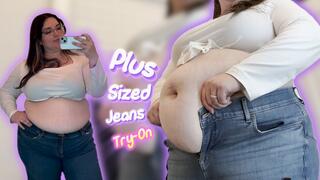 Plus Sized Jeans TRY ON