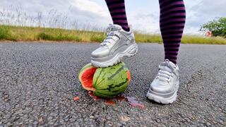 Buffalo Sneakers Meet Juicy Street Melon