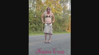 Stripping Outside #1