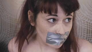 Davina gets tied up and duct taped