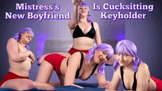 Mistress’s New Boyfriend Is Your Cucksitting Keyholder - When she goes out of town her new boyfriend your keyholder - Chastity, Female Domination, Femdom POV, Humiliation, Cuckolding with Mistress Mystique Hoops - MP4
