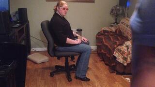 Spanked for a dirty bathroom