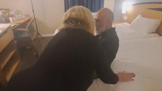 Nicola Hotwife entertains Harry River