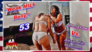 Weak MILF Belly! 56 WMV