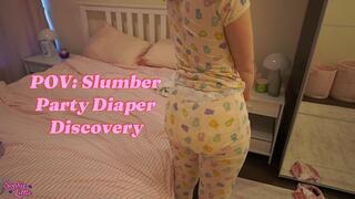 Slumber party diaper discovery 2