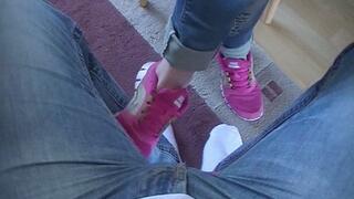 footsie witg nike free