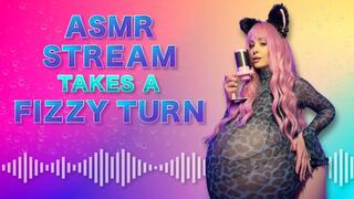 ASMR Stream Takes a Fizzy Turn (Carbonated Belly Inflation)