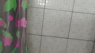 Shower my black hair