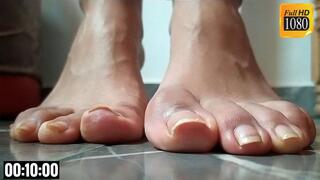 Long Toes High Arches - 4K MP4