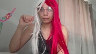 I feel fat so I'll check myself and then masturbate out of guilt