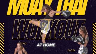 Muay Thai Training At Home(4k)
