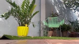 Balbina Big and Stinky Feet Arriving from the GYM