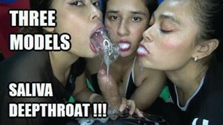 3 MODELS DEEP THROAT SPIT FETISH 250609HA3 SARAI + CANDY + VIOLET THROATFUCKING THREE THRILLING THROATS VIOLET PART WITH SLOPPY DEEPTHROAT PART + FREE SURPRISE SHOW (LOWDEF SD MP4 VERSION)