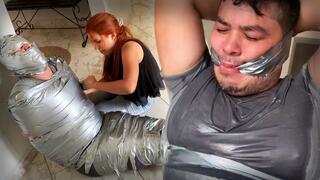 Chubby Jogger Boy Followed Home By A Crazy Duct-Tape Loving Latina Bitch! (FULL VIDEO) (high res mp4)