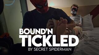 Tonny bound and tickled by a secret Spiderman (1080p) Tickling - Gay Bondage - Male Feet - Gay Foot Fetish - Gay Tickle Fetish