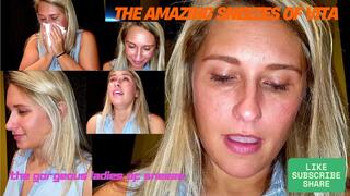 VITA'S INTENSE SNEEZING IN THE STUDIO AND OUTSIDE THE STUDIO! SNEEZING CELEBRATING OVER 15 YEARS OF GORGEOUS LADIES OF SNEEZE MP4 VERSION