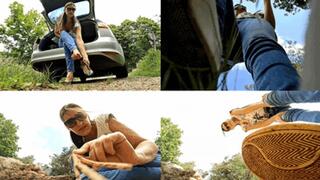 Tiny crushed under my sneakers during my walk