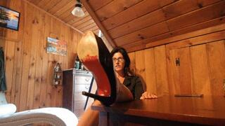 office foot domination pov