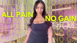 All Pain, No Gain: Brutal CBT Instruction JOI