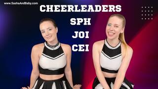 Cheerleaders Let You Cum on their Tits - SPH SPE JOI CEI