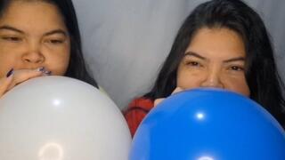 Fun moments to pop balloons
