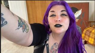 POV Goth Babe Stuffs You!