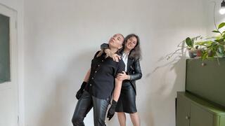 custom video teaching my student to arm scissorhold on her neck part 2